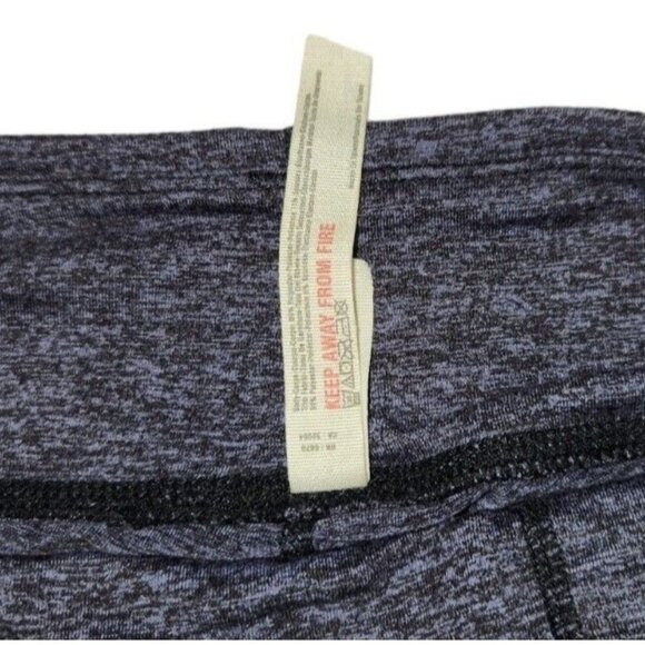 Free People Movement Women's XS Heathered Blue Infinity Leggings Cutouts - Picture 5 of 9